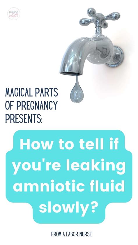 how to tell if leaking amniotic fluid|Leaking Amniotic Fluid: How to Tell